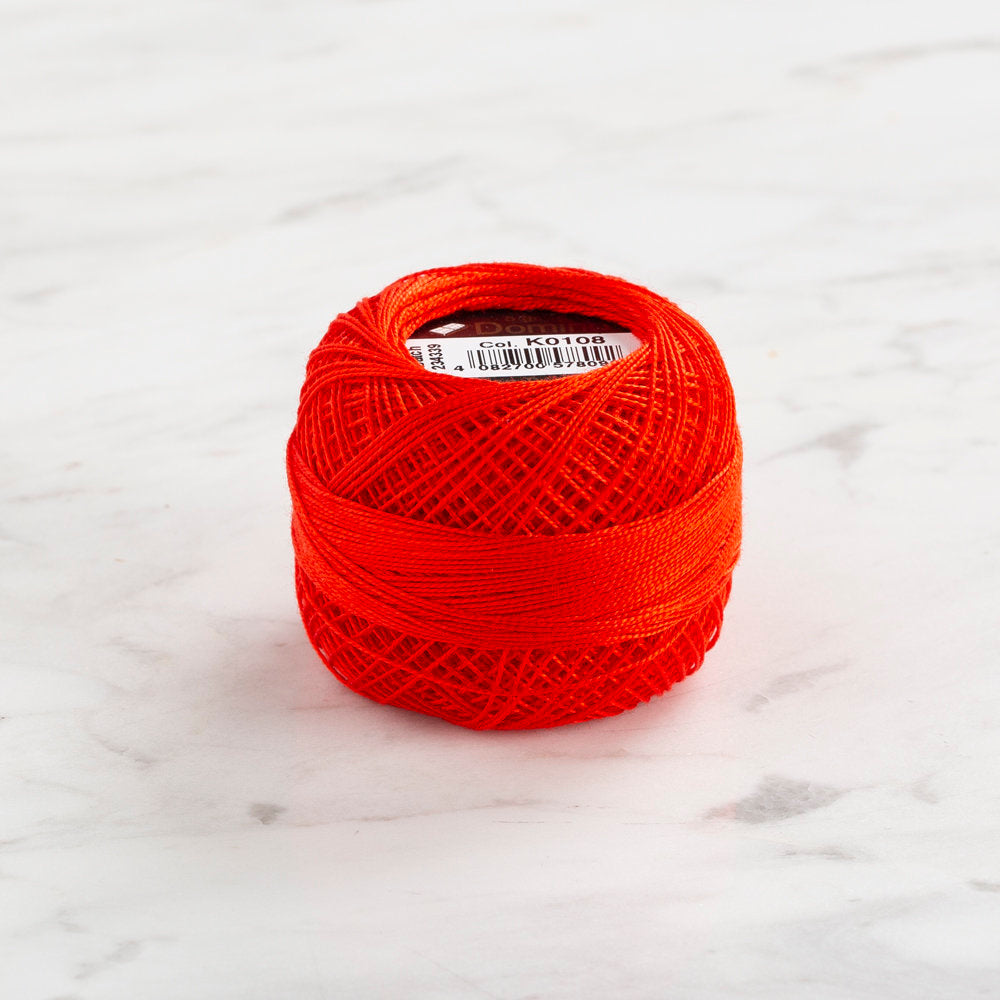 Domino Koton Perle 5gr Kırmızı No:12 Nakış İpliği - 4590012-K0108